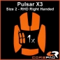 Preview: Corepad Soft Grips Grip Tape BTL BT.L Pulsar X3 Size 2 Medium Regular RHD Right Handed Hand